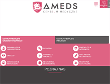 Tablet Screenshot of ameds.pl